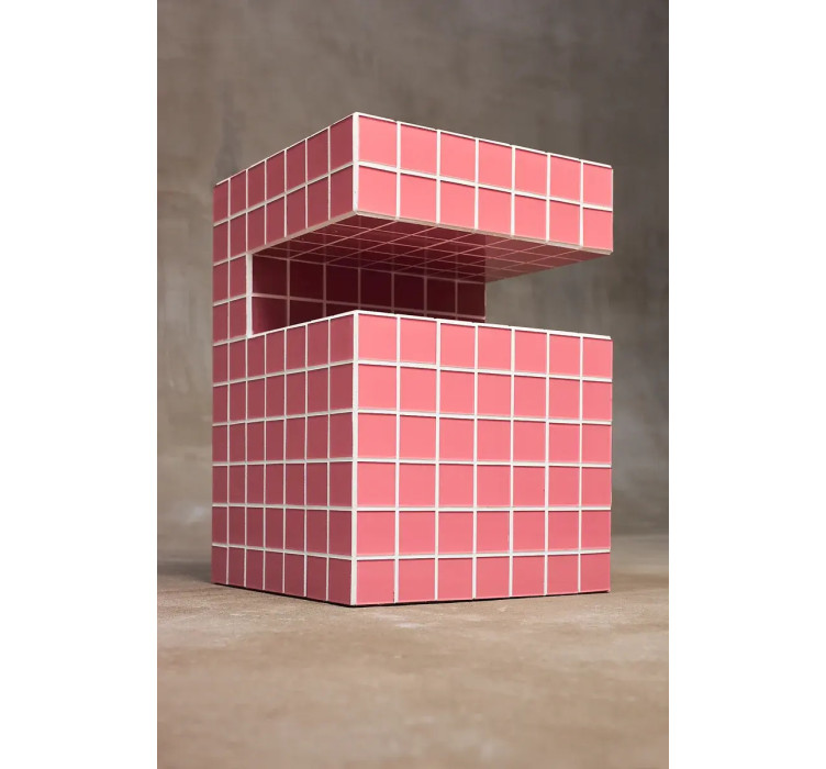 Кавовий столик Cube Shelf 50/40 см. Tile 5 см1